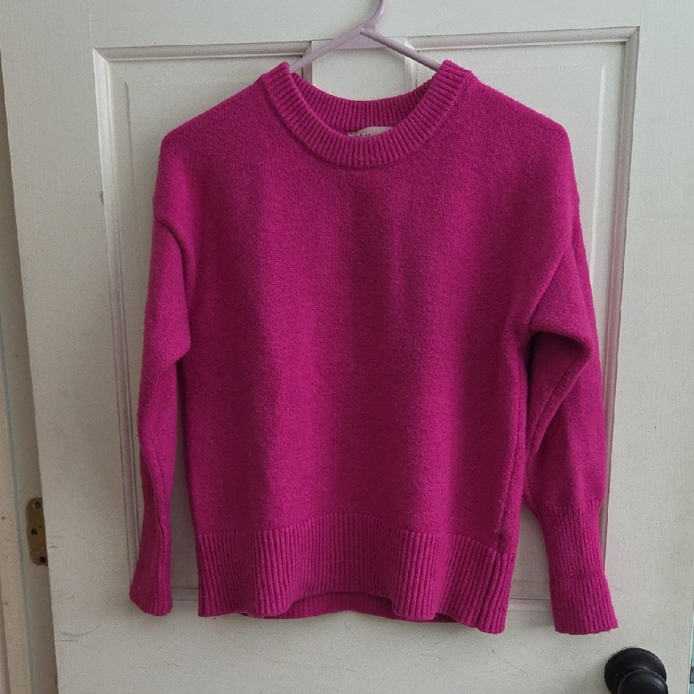 Philosophy Fuchsia Crew Neck Sweater